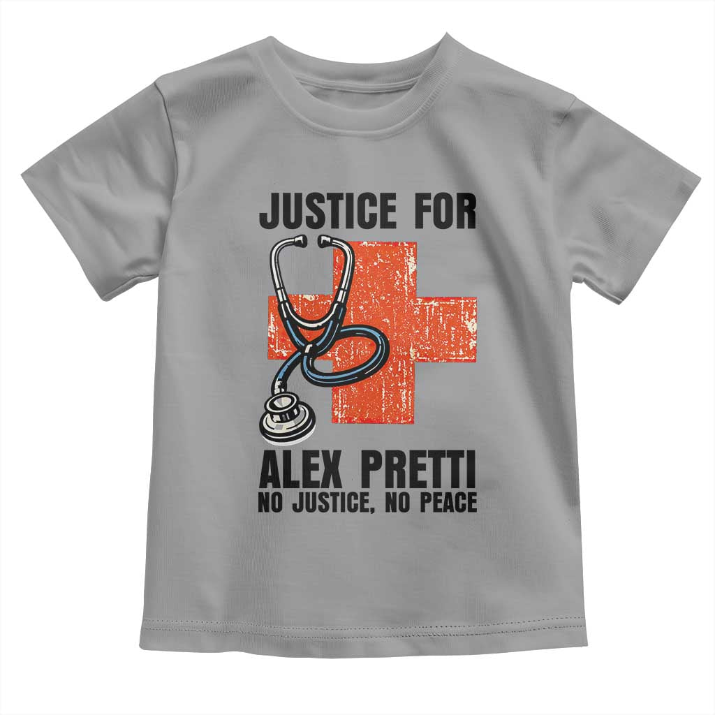 Justice For Alex Pretti Toddler T Shirt Minneapolis Support Gift