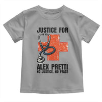 Justice For Alex Pretti Toddler T Shirt Minneapolis Support Gift