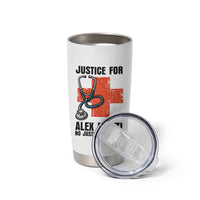 Justice For Alex Pretti Tumbler Cup Minneapolis Support Gift