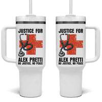 Justice For Alex Pretti Tumbler With Handle Minneapolis Support Gift