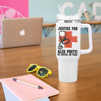 Justice For Alex Pretti Tumbler With Handle Minneapolis Support Gift