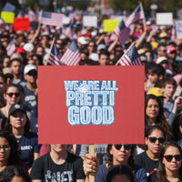 We Are All Pretti Good Protest Sign Justice And Solidarity Support Gift