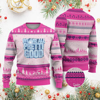 We Are All Pretti Good Ugly Christmas Sweater Justice And Solidarity Support Gift