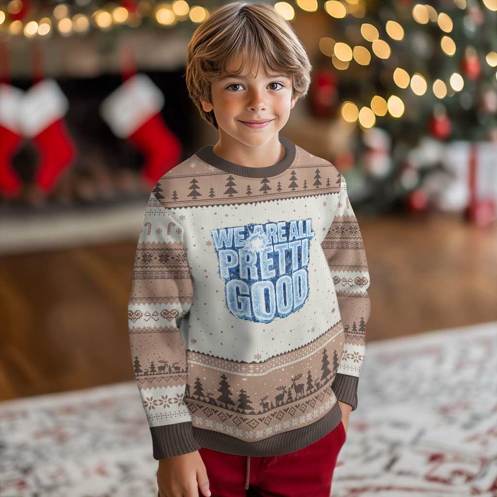 We Are All Pretti Good Ugly Christmas Sweater Justice And Solidarity Support Gift