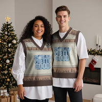 We Are All Pretti Good V-Neck Knit Sweater Vest Justice And Solidarity Support Gift