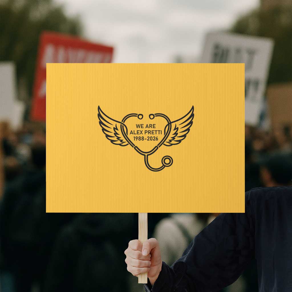 We Are All Pretti Good Protest Sign We Are All Pretti Good