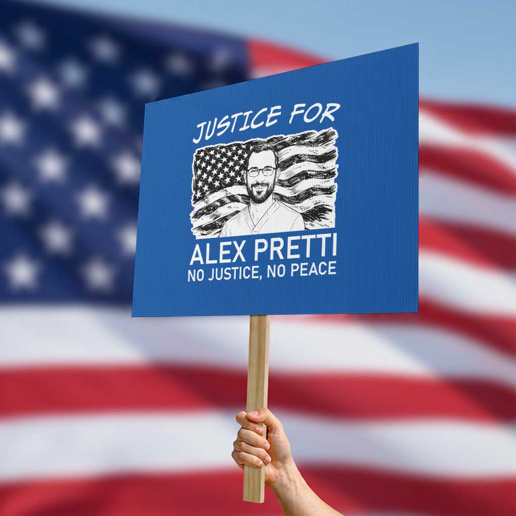 Minneapolis Strong Stand With Alex Protest Sign Justice And Solidarity Support Gift