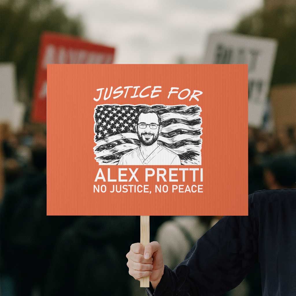 Minneapolis Strong Stand With Alex Protest Sign Justice And Solidarity Support Gift
