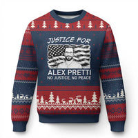 Minneapolis Strong Stand With Alex Ugly Christmas Sweater Justice And Solidarity Support Gift