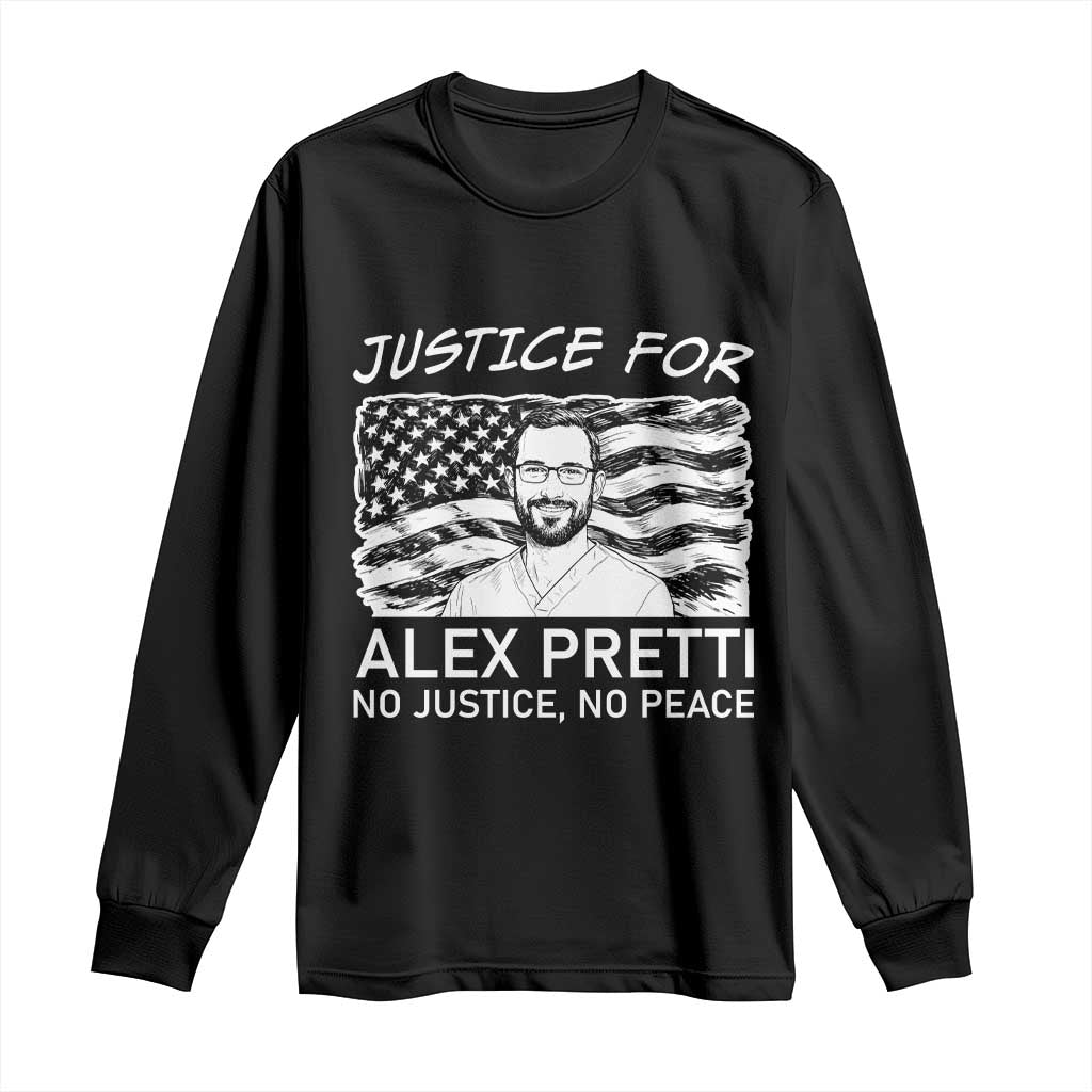 Minneapolis Strong Stand With Alex Long Sleeve Shirt Justice And Solidarity Support Gift