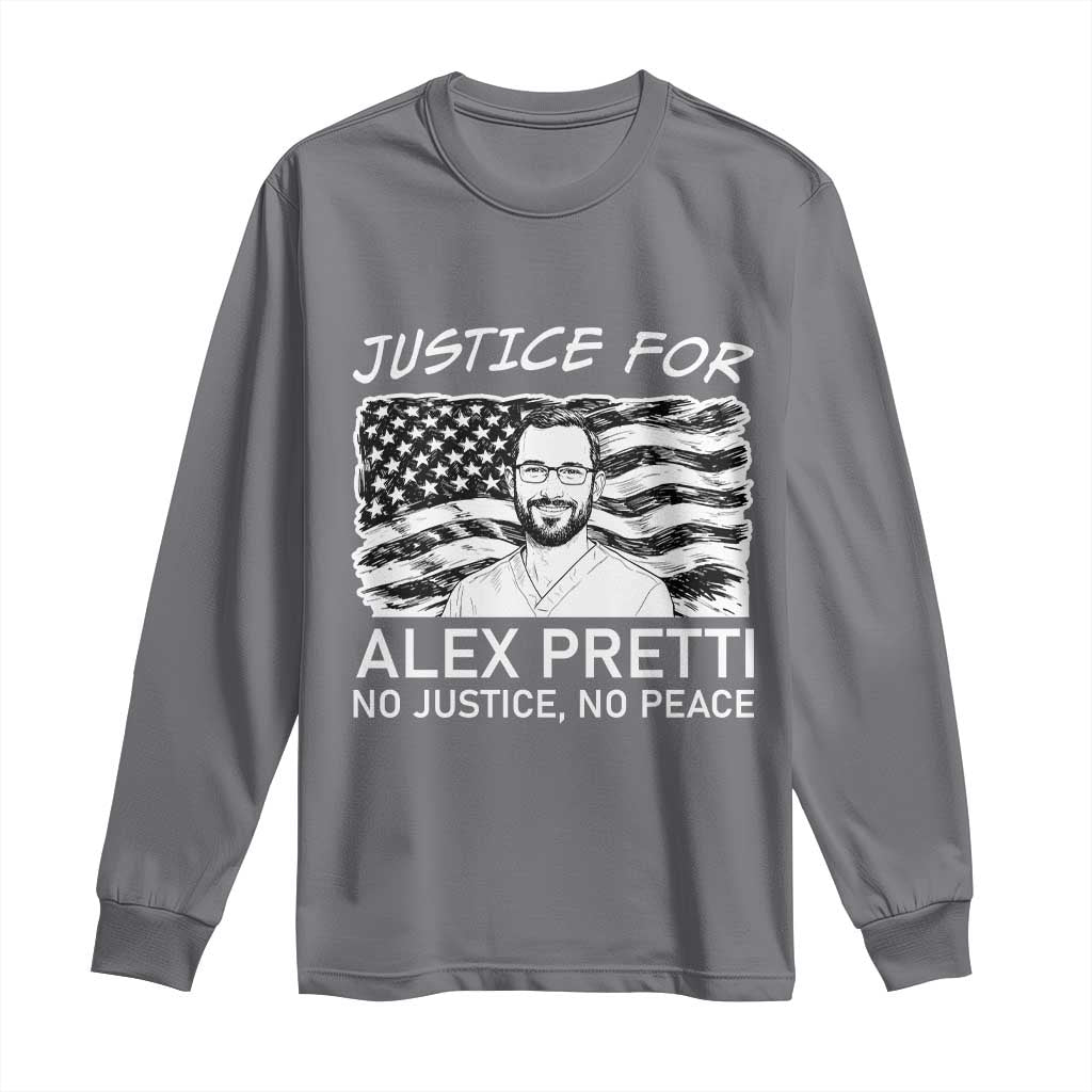 Minneapolis Strong Stand With Alex Long Sleeve Shirt Justice And Solidarity Support Gift