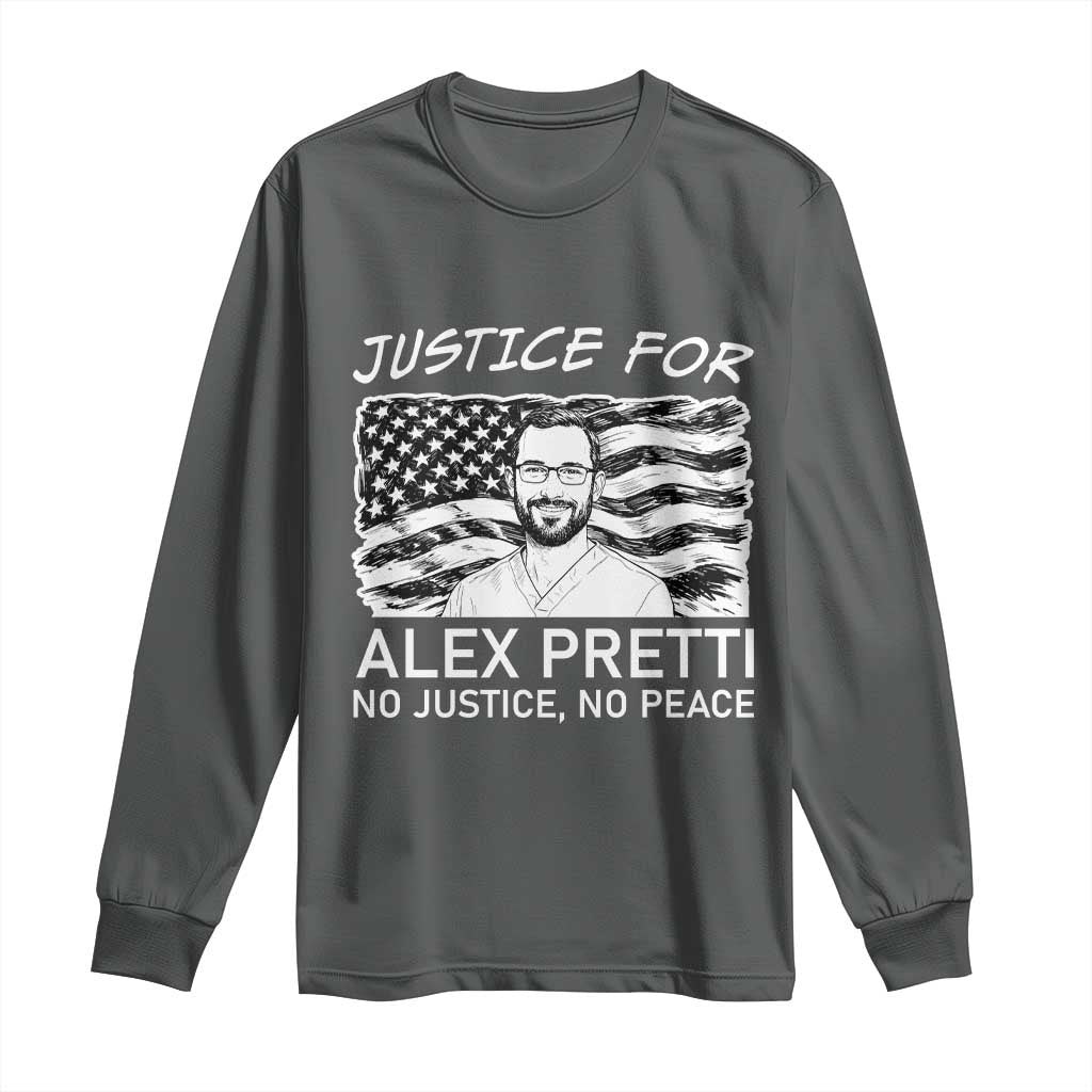 Minneapolis Strong Stand With Alex Long Sleeve Shirt Justice And Solidarity Support Gift