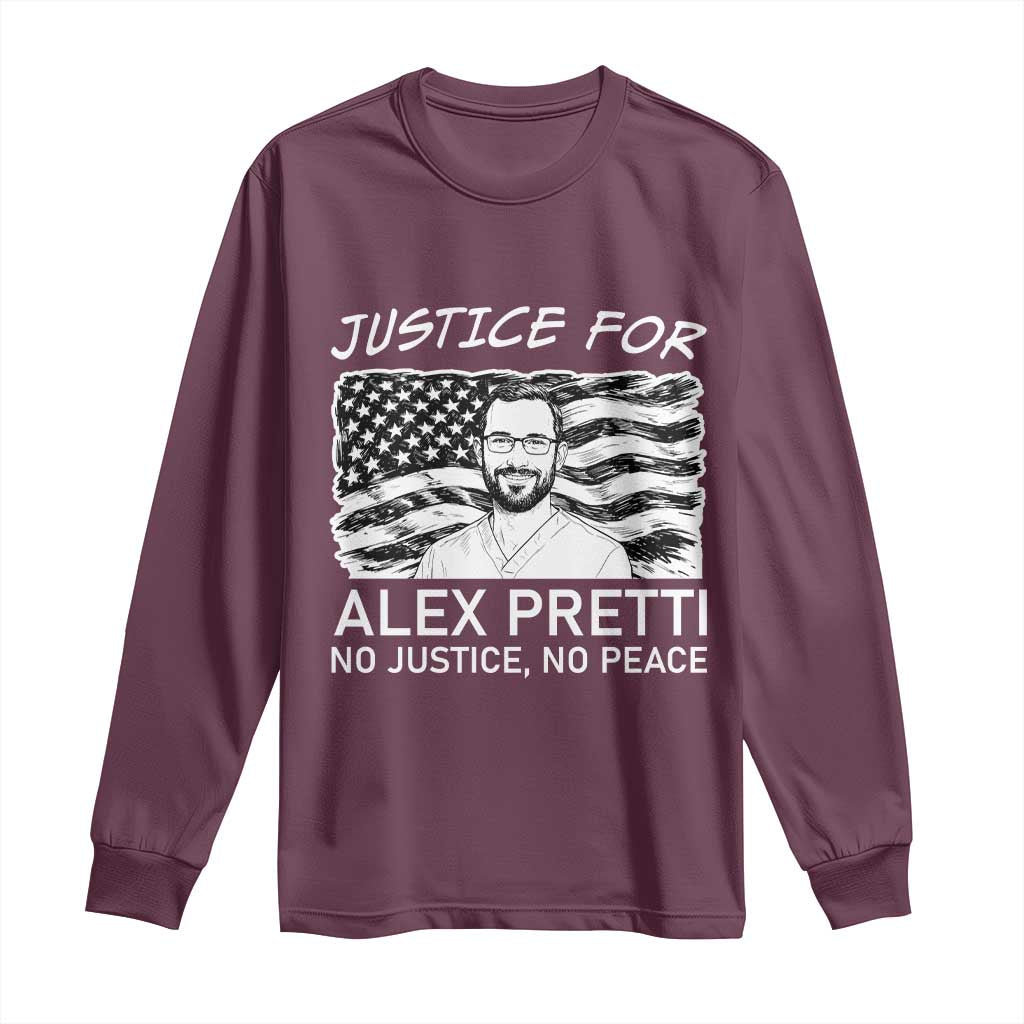 Minneapolis Strong Stand With Alex Long Sleeve Shirt Justice And Solidarity Support Gift