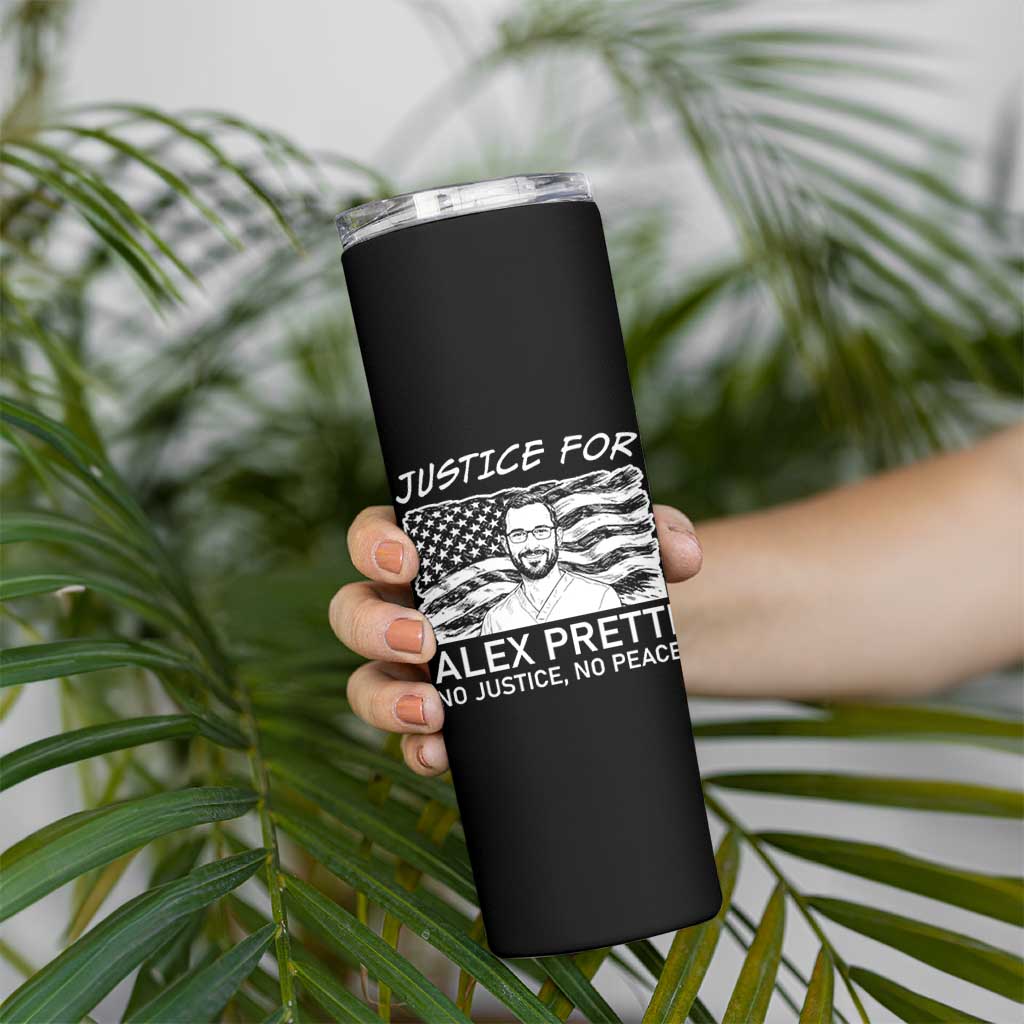 Minneapolis Strong Stand With Alex Skinny Tumbler Justice And Solidarity Support Gift