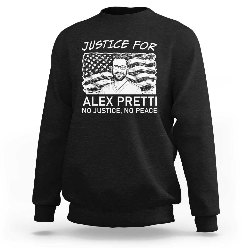 Minneapolis Strong Stand With Alex Sweatshirt Justice And Solidarity Support Gift