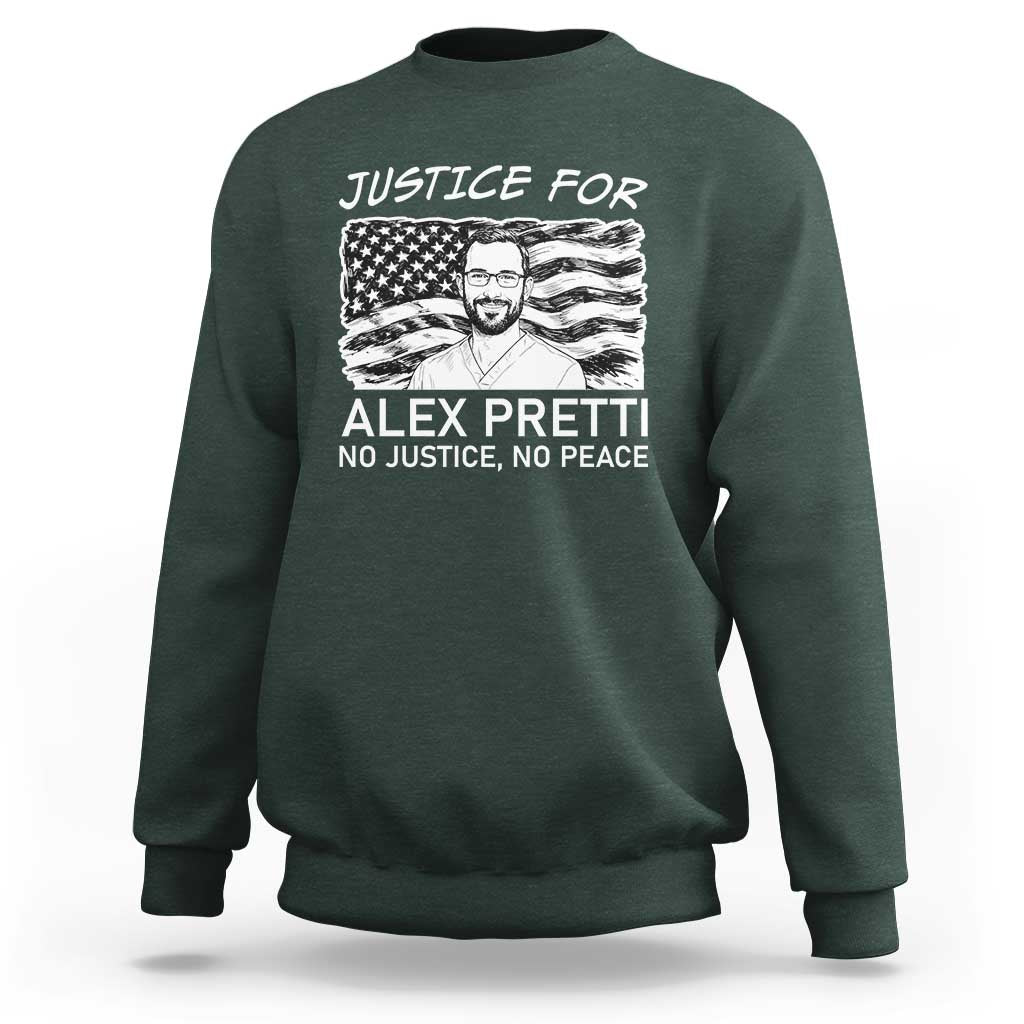 Minneapolis Strong Stand With Alex Sweatshirt Justice And Solidarity Support Gift