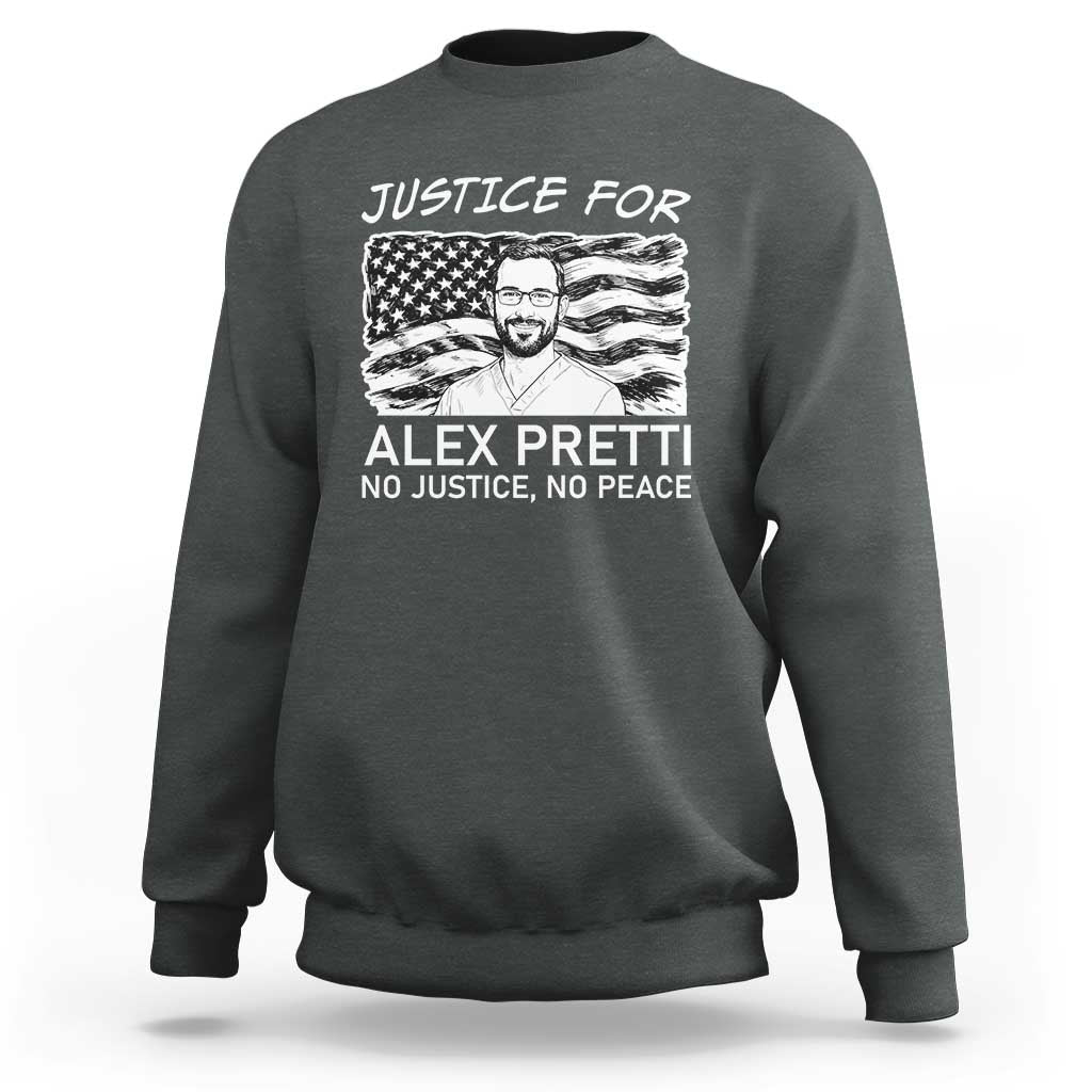 Minneapolis Strong Stand With Alex Sweatshirt Justice And Solidarity Support Gift