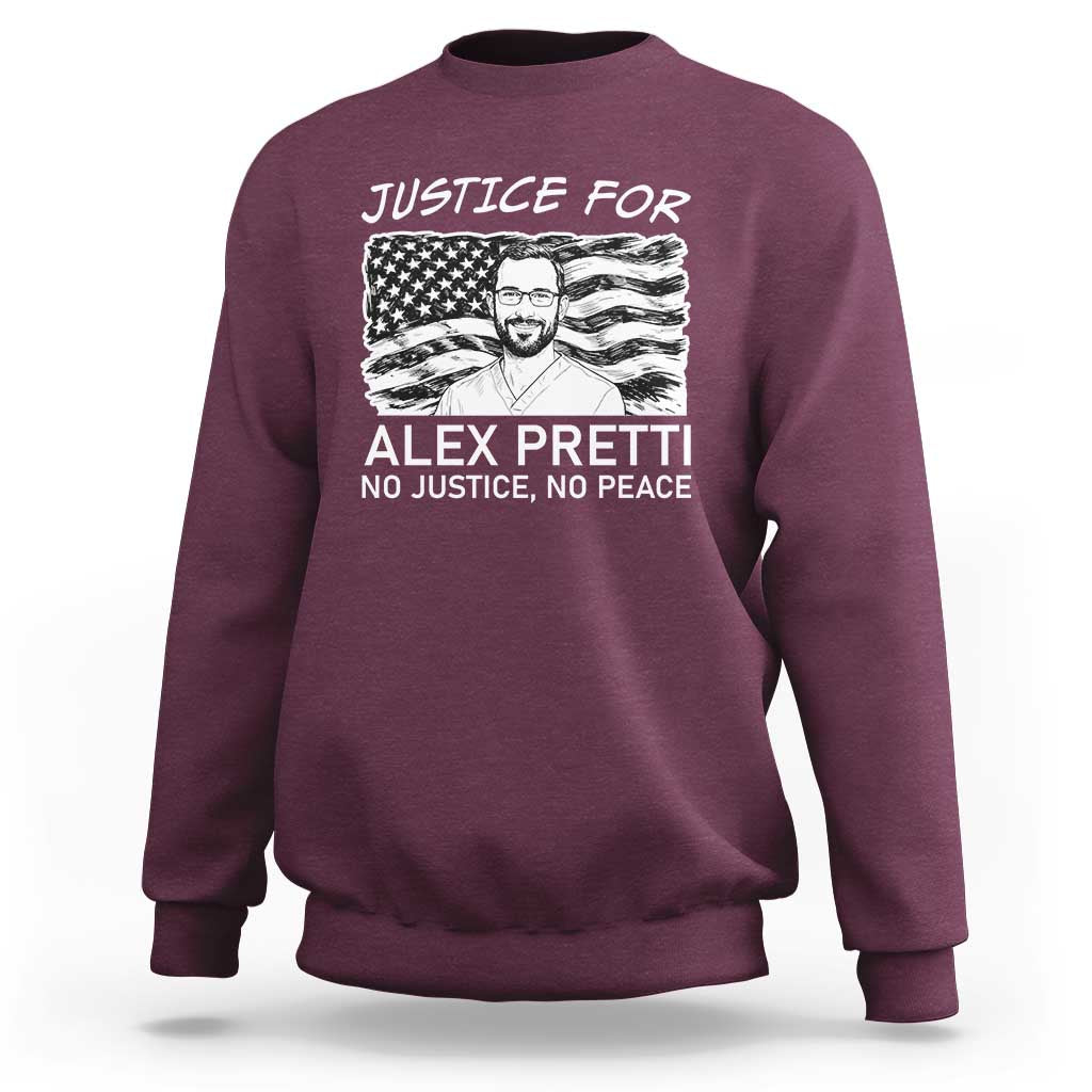 Minneapolis Strong Stand With Alex Sweatshirt Justice And Solidarity Support Gift