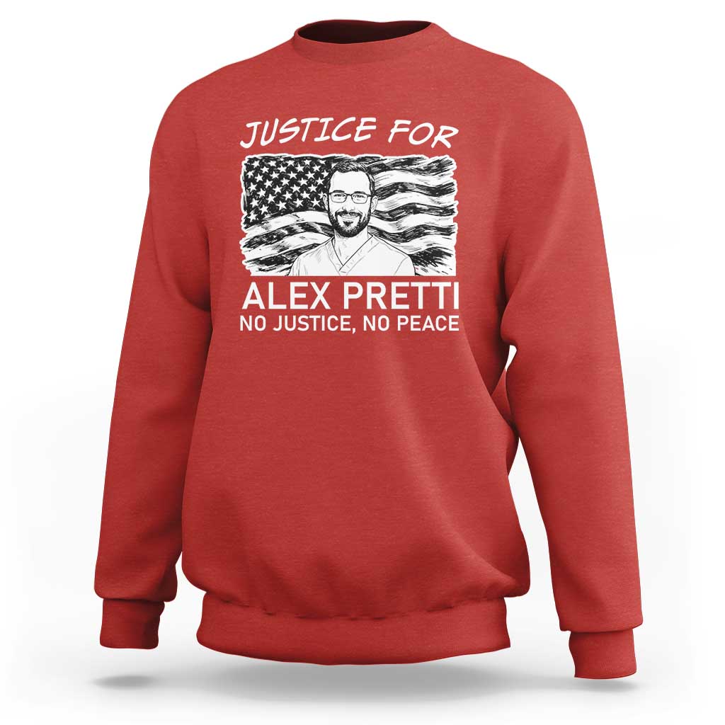 Minneapolis Strong Stand With Alex Sweatshirt Justice And Solidarity Support Gift