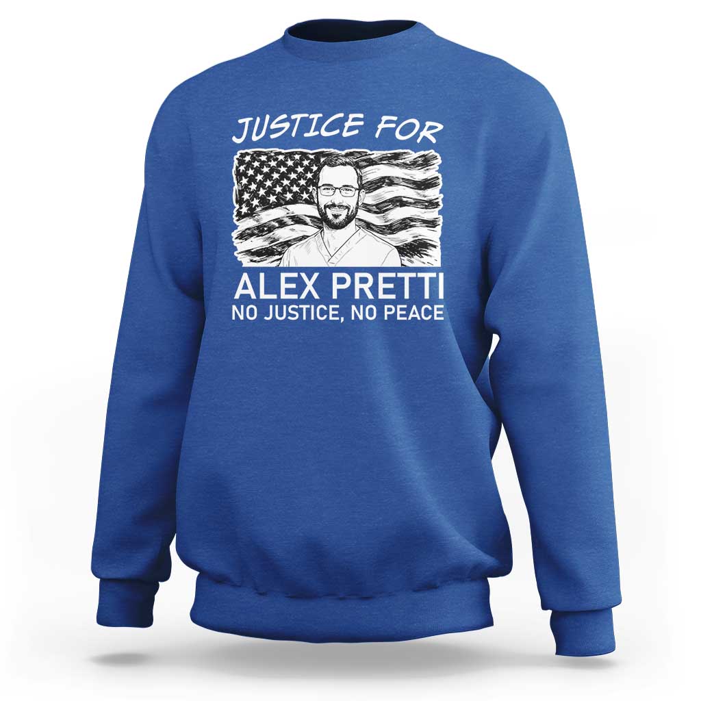 Minneapolis Strong Stand With Alex Sweatshirt Justice And Solidarity Support Gift