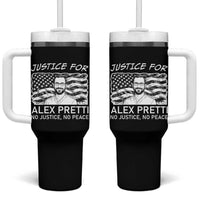 Minneapolis Strong Stand With Alex Tumbler With Handle Justice And Solidarity Support Gift