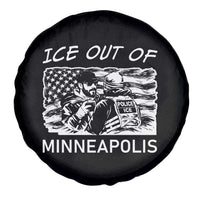 Ice Out Of Minneapolis Spare Tire Cover Minnesota Protest Support Gift