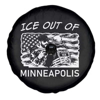 Ice Out Of Minneapolis Spare Tire Cover Minnesota Protest Support Gift