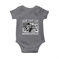 Ice Out Of Minneapolis Baby Onesie Minnesota Protest Support Gift