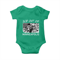 Ice Out Of Minneapolis Baby Onesie Minnesota Protest Support Gift