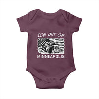 Ice Out Of Minneapolis Baby Onesie Minnesota Protest Support Gift