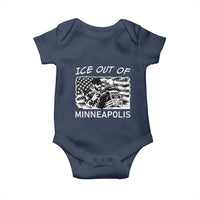 Ice Out Of Minneapolis Baby Onesie Minnesota Protest Support Gift