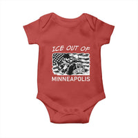 Ice Out Of Minneapolis Baby Onesie Minnesota Protest Support Gift