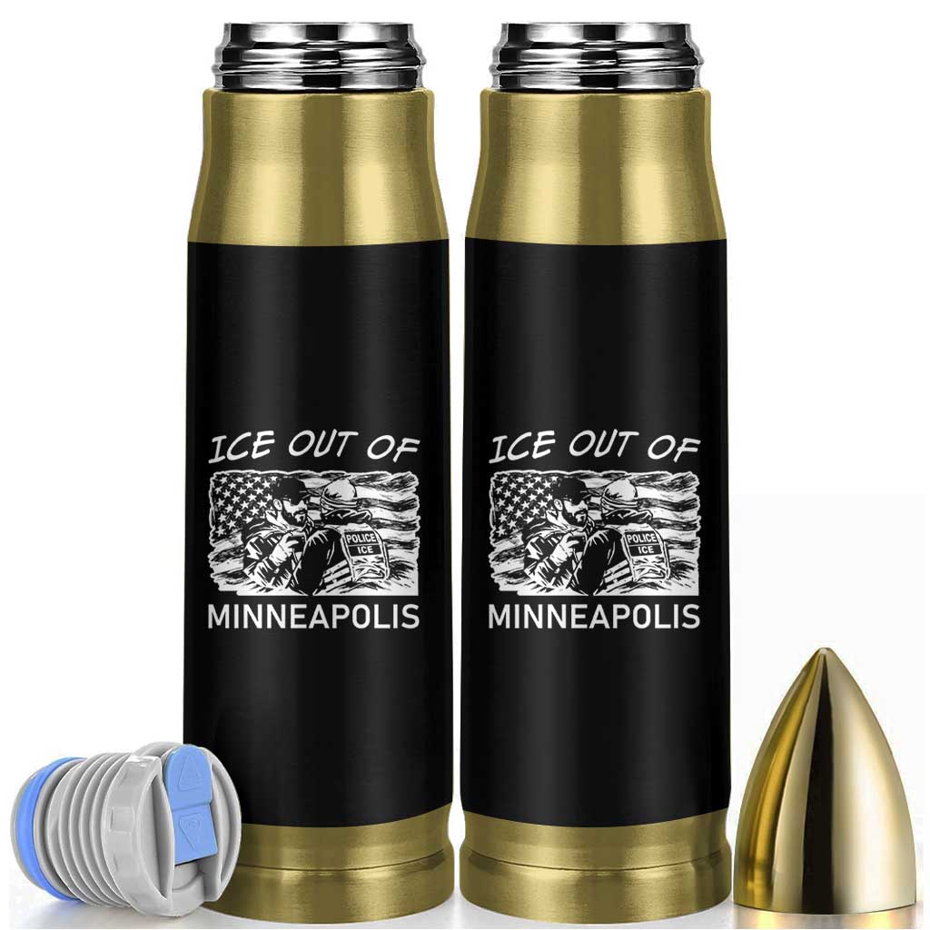 Ice Out Of Minneapolis Bullet Tumbler Minnesota Protest Support Gift