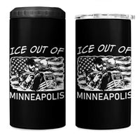 Ice Out Of Minneapolis 4 in 1 Can Cooler Tumbler Minnesota Protest Support Gift