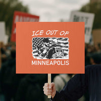 Ice Out Of Minneapolis Protest Sign Minnesota Protest Support Gift