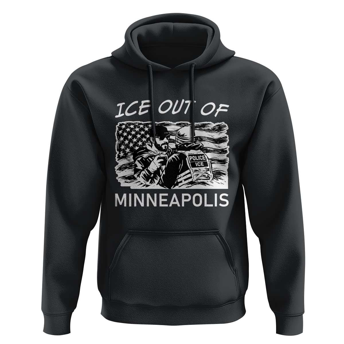 Ice Out Of Minneapolis Hoodie Minnesota Protest Support Gift
