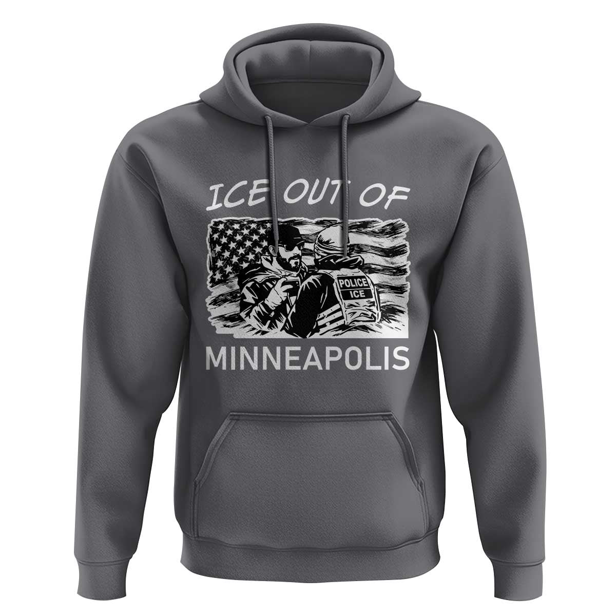 Ice Out Of Minneapolis Hoodie Minnesota Protest Support Gift