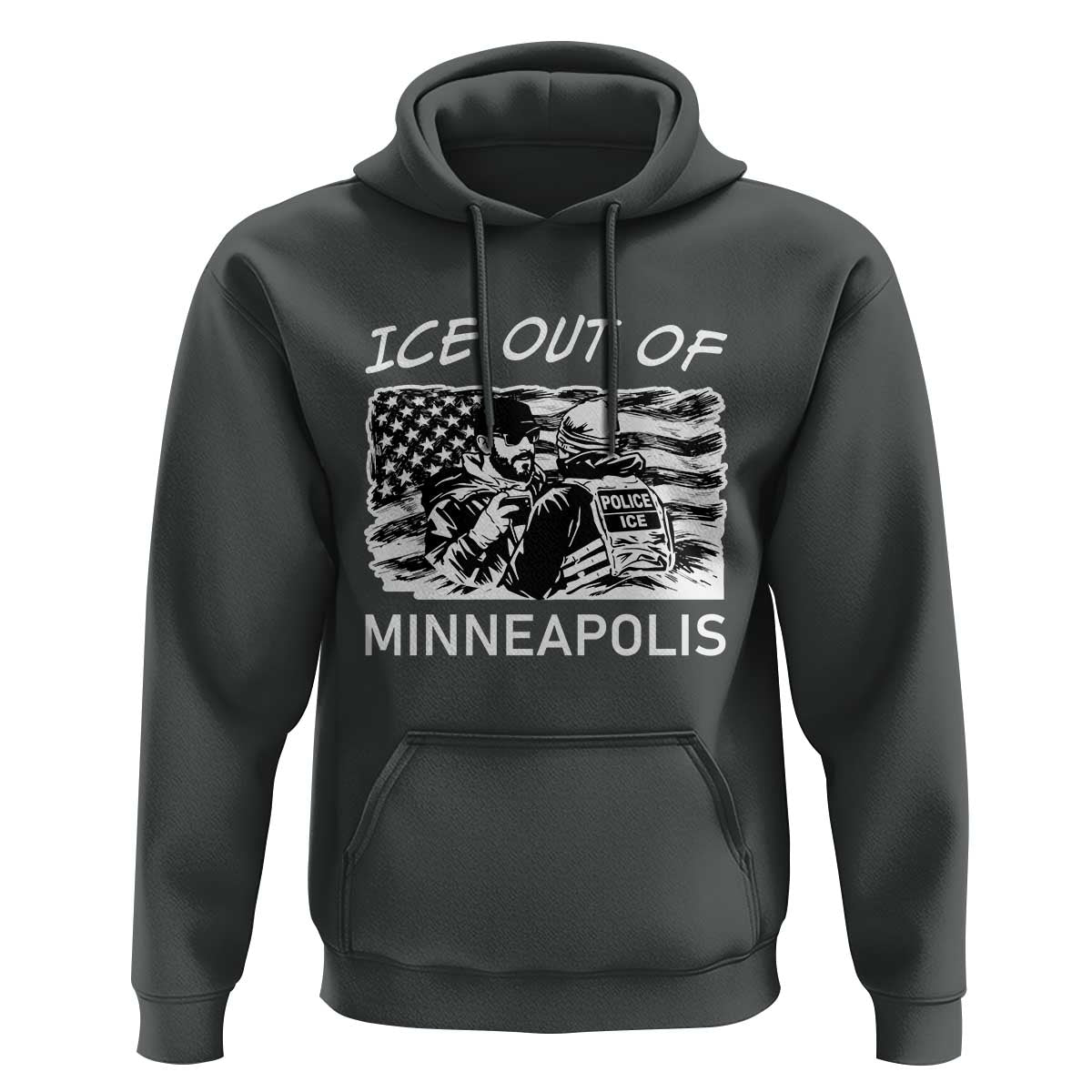Ice Out Of Minneapolis Hoodie Minnesota Protest Support Gift