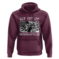 Ice Out Of Minneapolis Hoodie Minnesota Protest Support Gift