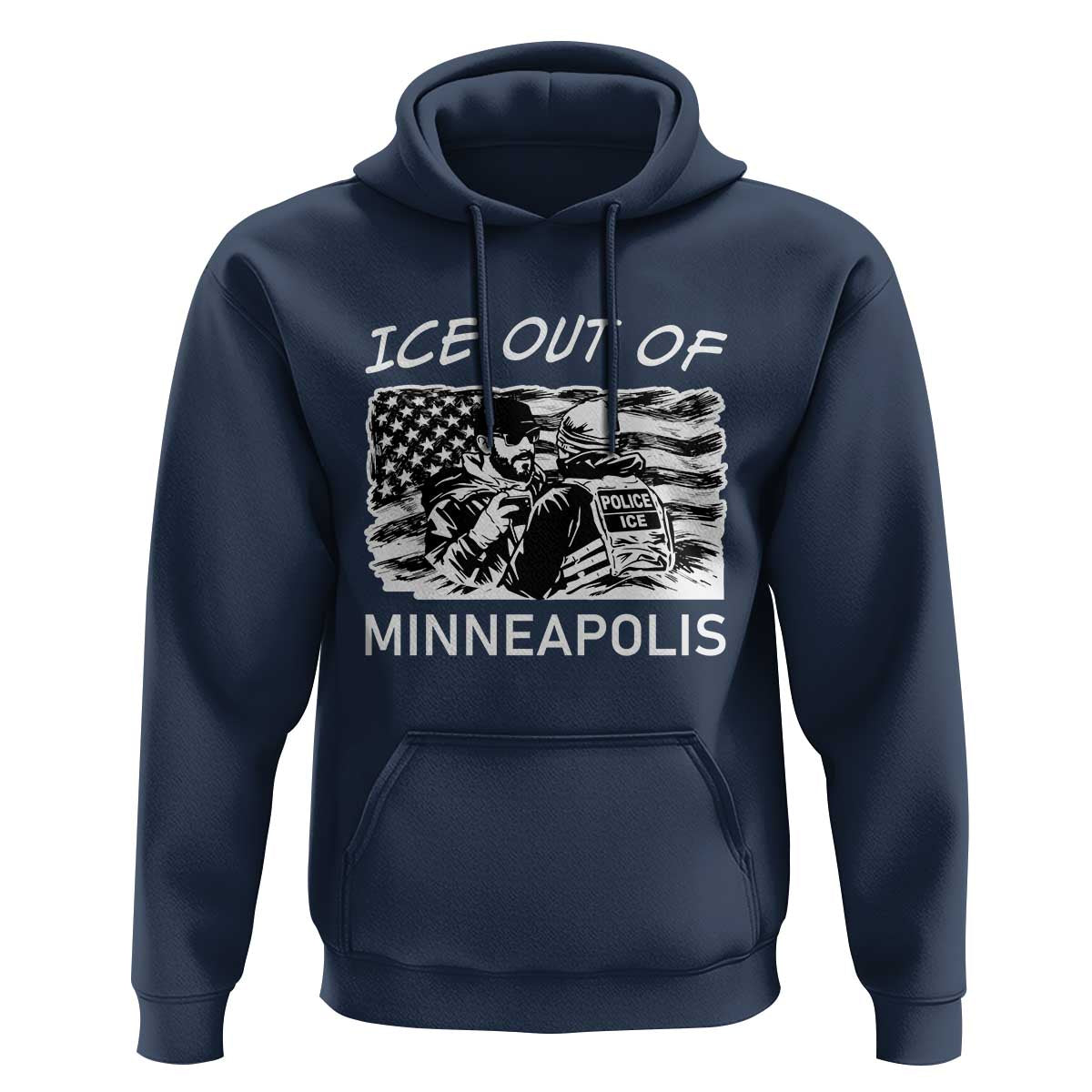 Ice Out Of Minneapolis Hoodie Minnesota Protest Support Gift
