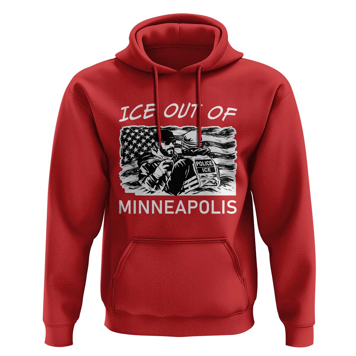 Ice Out Of Minneapolis Hoodie Minnesota Protest Support Gift