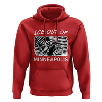 Ice Out Of Minneapolis Hoodie Minnesota Protest Support Gift