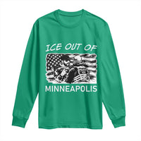 Ice Out Of Minneapolis Long Sleeve Shirt Minnesota Protest Support Gift