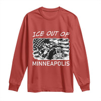 Ice Out Of Minneapolis Long Sleeve Shirt Minnesota Protest Support Gift