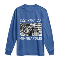 Ice Out Of Minneapolis Long Sleeve Shirt Minnesota Protest Support Gift