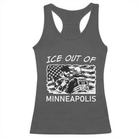 Ice Out Of Minneapolis Racerback Tank Top Minnesota Protest Support Gift