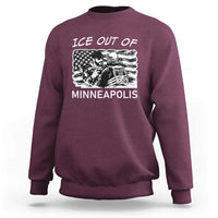 Ice Out Of Minneapolis Sweatshirt Minnesota Protest Support Gift