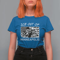 Ice Out Of Minneapolis T Shirt For Women Minnesota Protest Support Gift