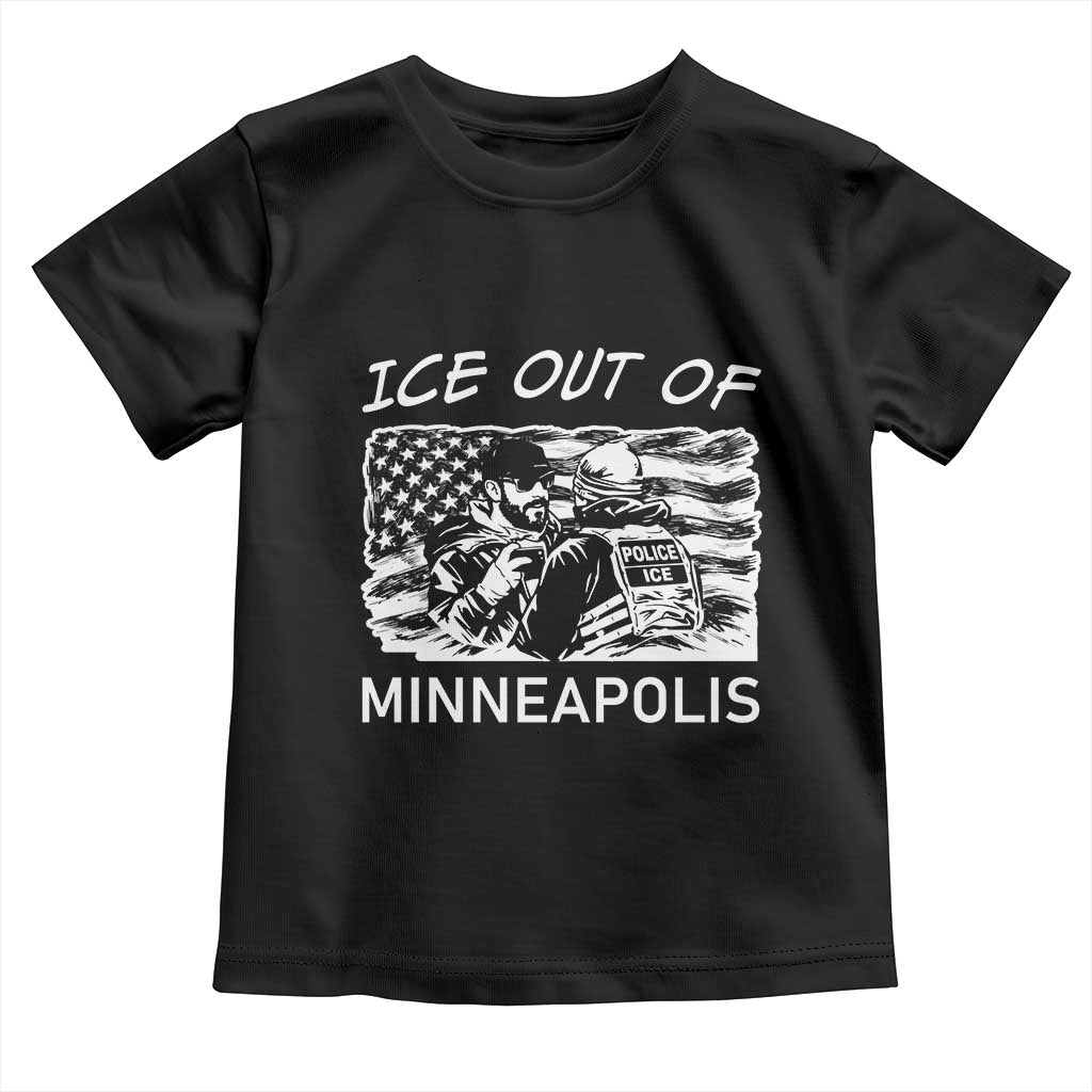 Ice Out Of Minneapolis Toddler T Shirt Minnesota Protest Support Gift