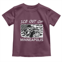 Ice Out Of Minneapolis Toddler T Shirt Minnesota Protest Support Gift